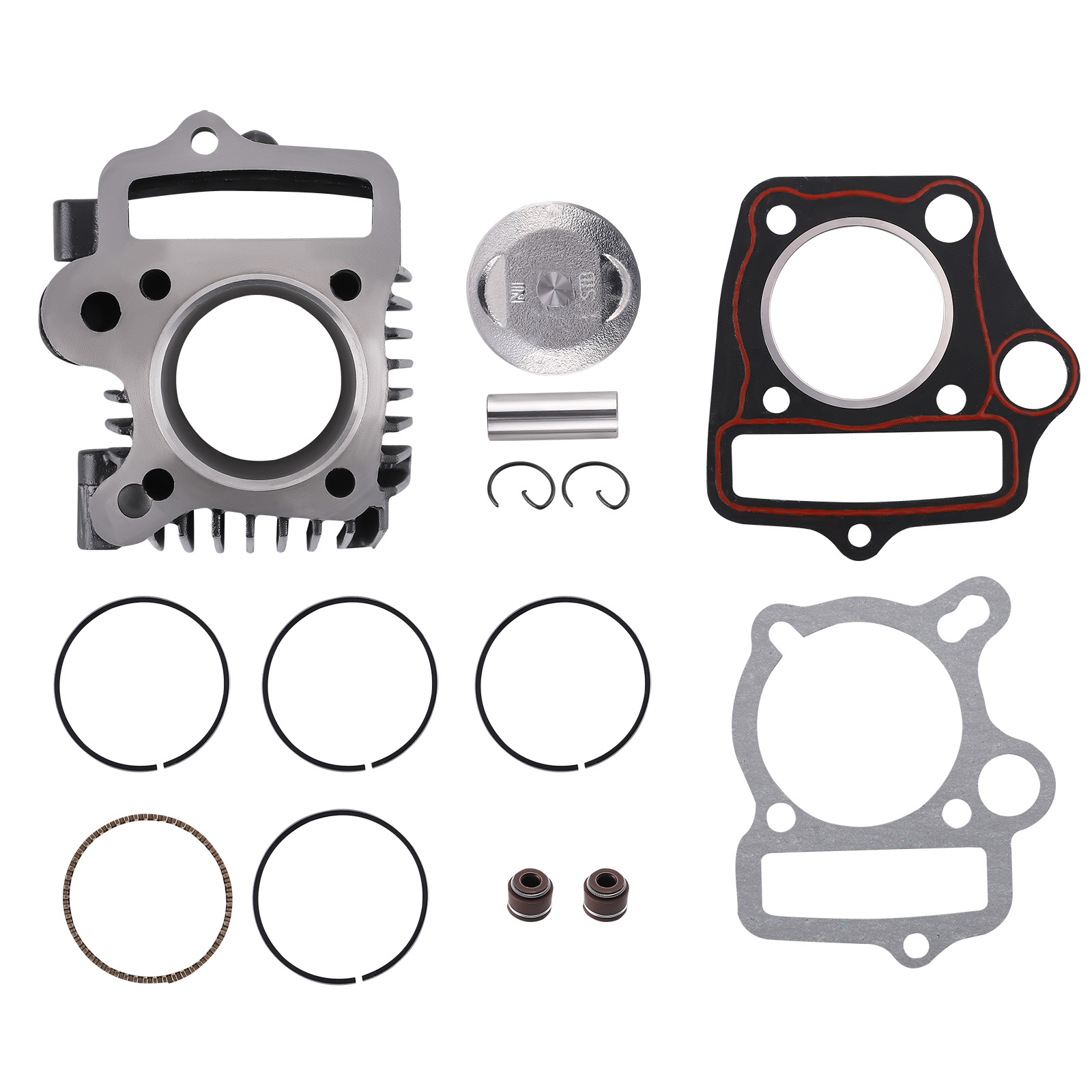 Cylinder Piston Rings & Gasket Kit For HONDA CRF70 CT70 TRX70 XR70 S65