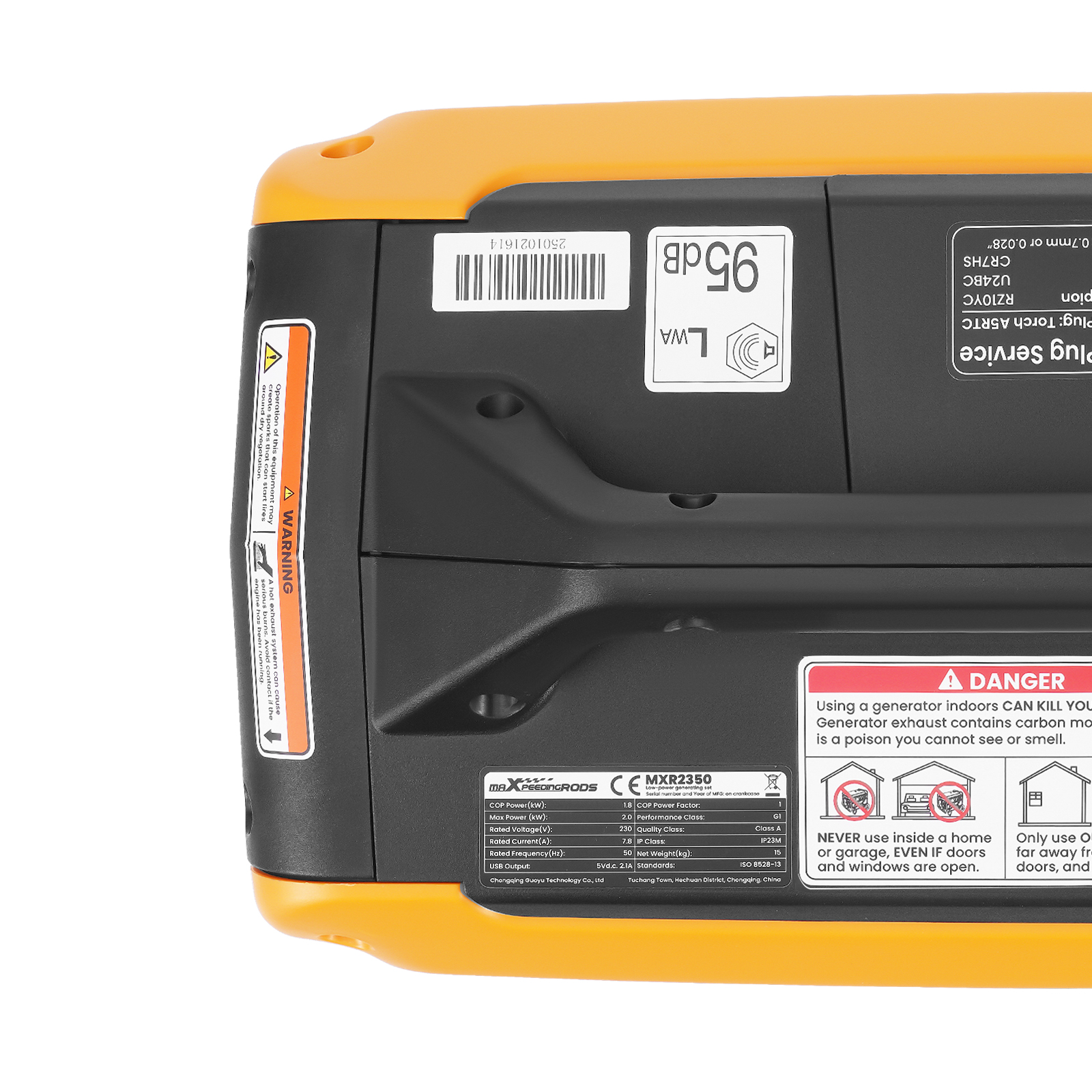 Inverter Generator Petrol Portable 1.8KW-2KW for Camping Power Supply 15kg
