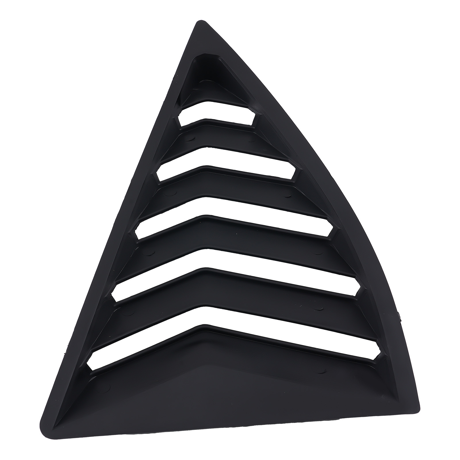 Quarter Side Window Cover for Chevrolet Camaro 2010-2015 Louvers Gloss Black