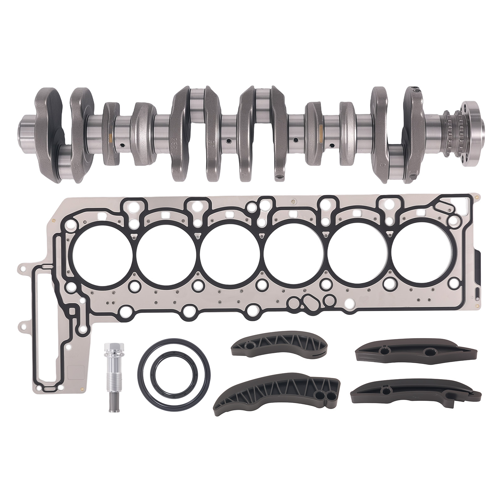 Kurbelwelle Motor Umbau Set for BMW 3 4 5 6 Serie 2993ccm 2008-2019 N57D30 3.0 D