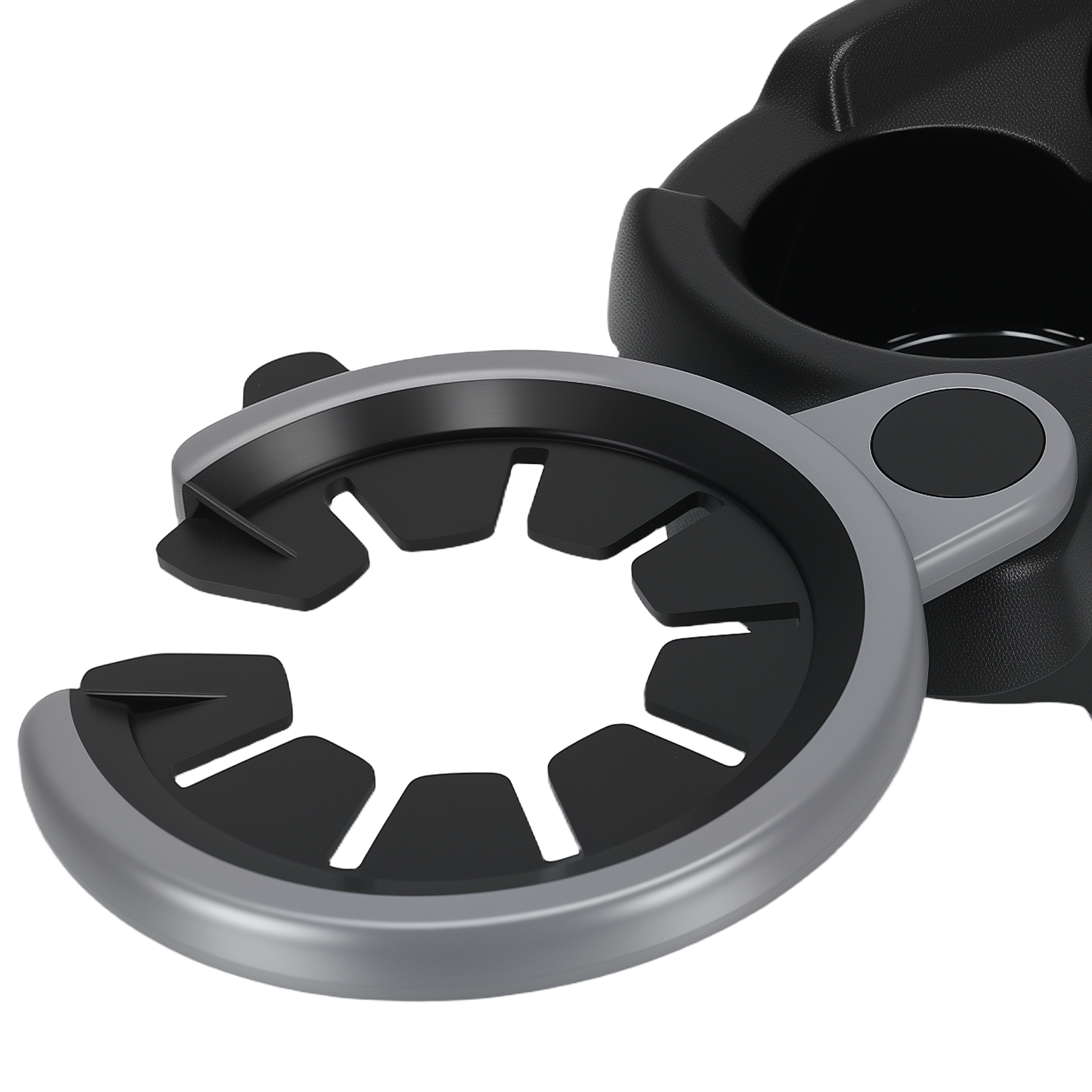 Getränkehalter Kunststoff for Smart Fortwo 2007-2014 Vorne A4518100370 Schwarz