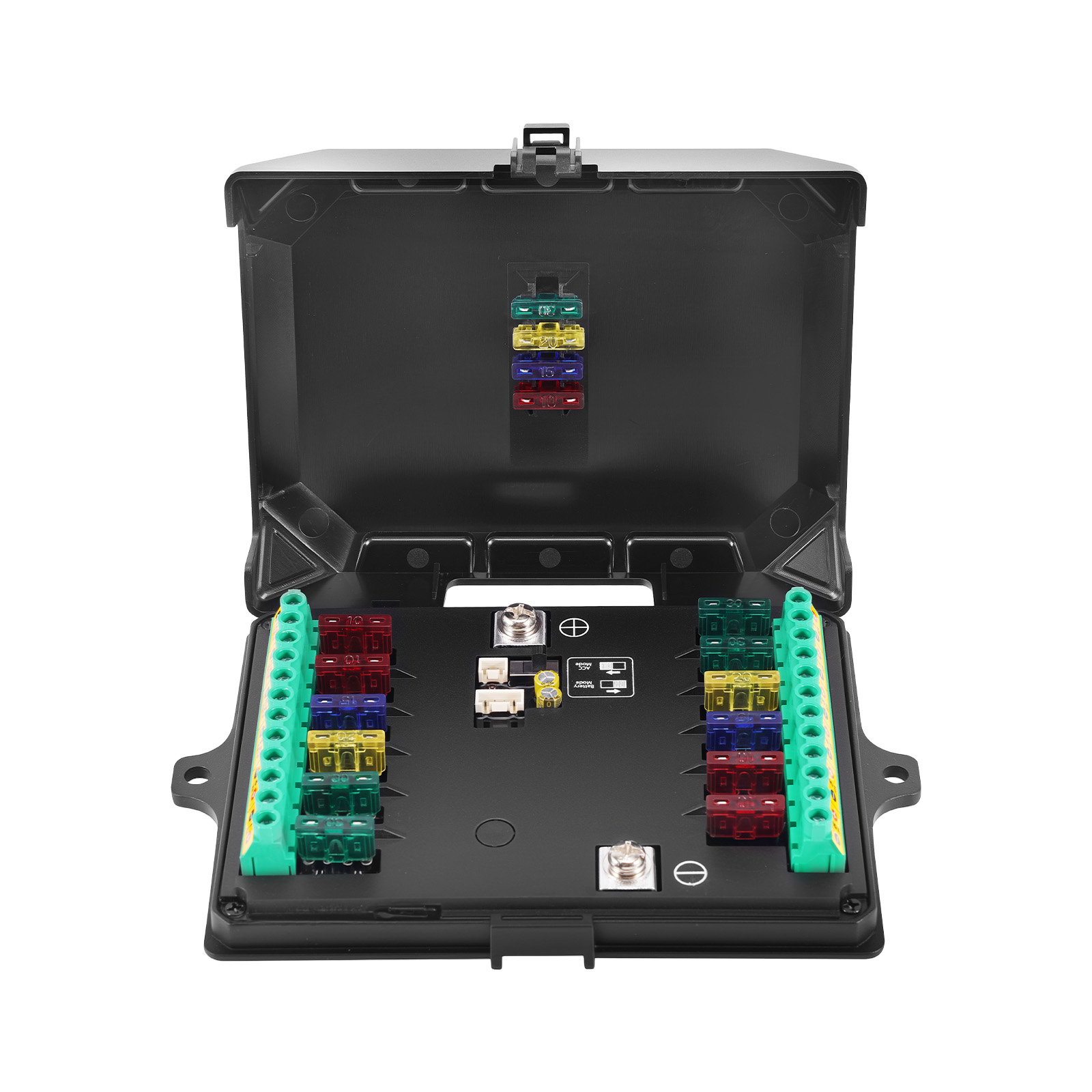 Panneau Switch 12 Gang Tactile RGB For Camion Pick-up Bateau Marine 12V-24V 80A
