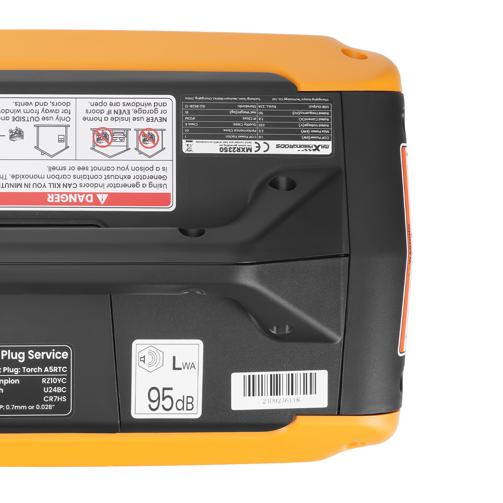 Stromerzeuger Inverter Notstromaggregat 2000W for Wohnmobil-Reisen Camping