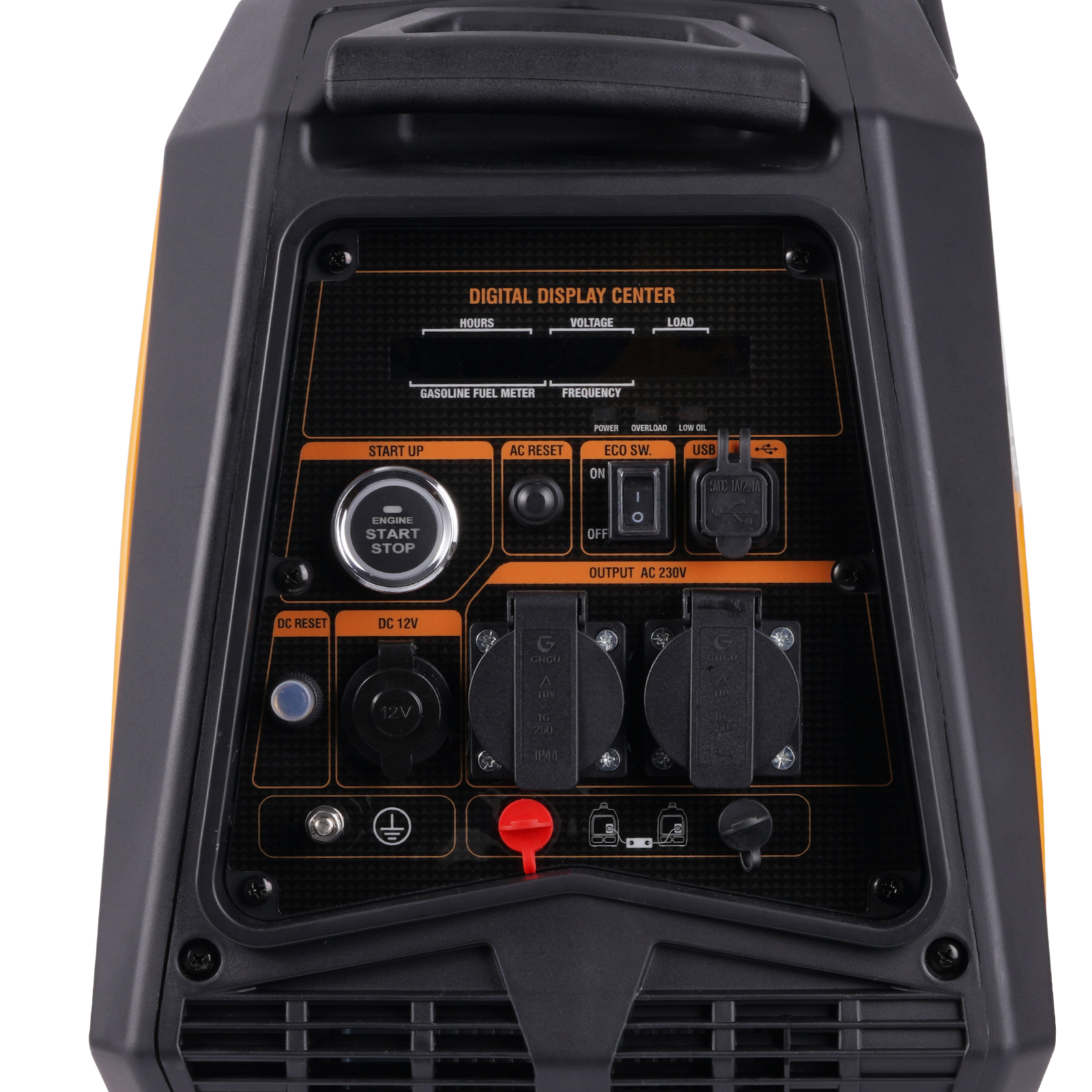Inverter Stromerzeuger Dual Fuel Stromaggregat 3500W Benzin& LPG Generator