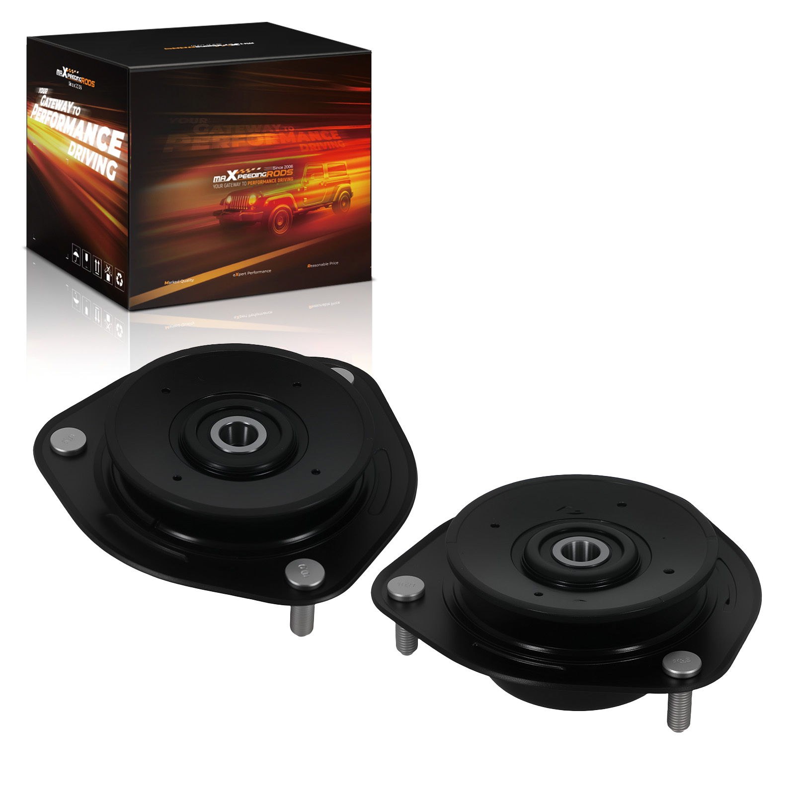 2x Amortisseur Support Avant for Volvo S40 I V40 1995-2004 30818465