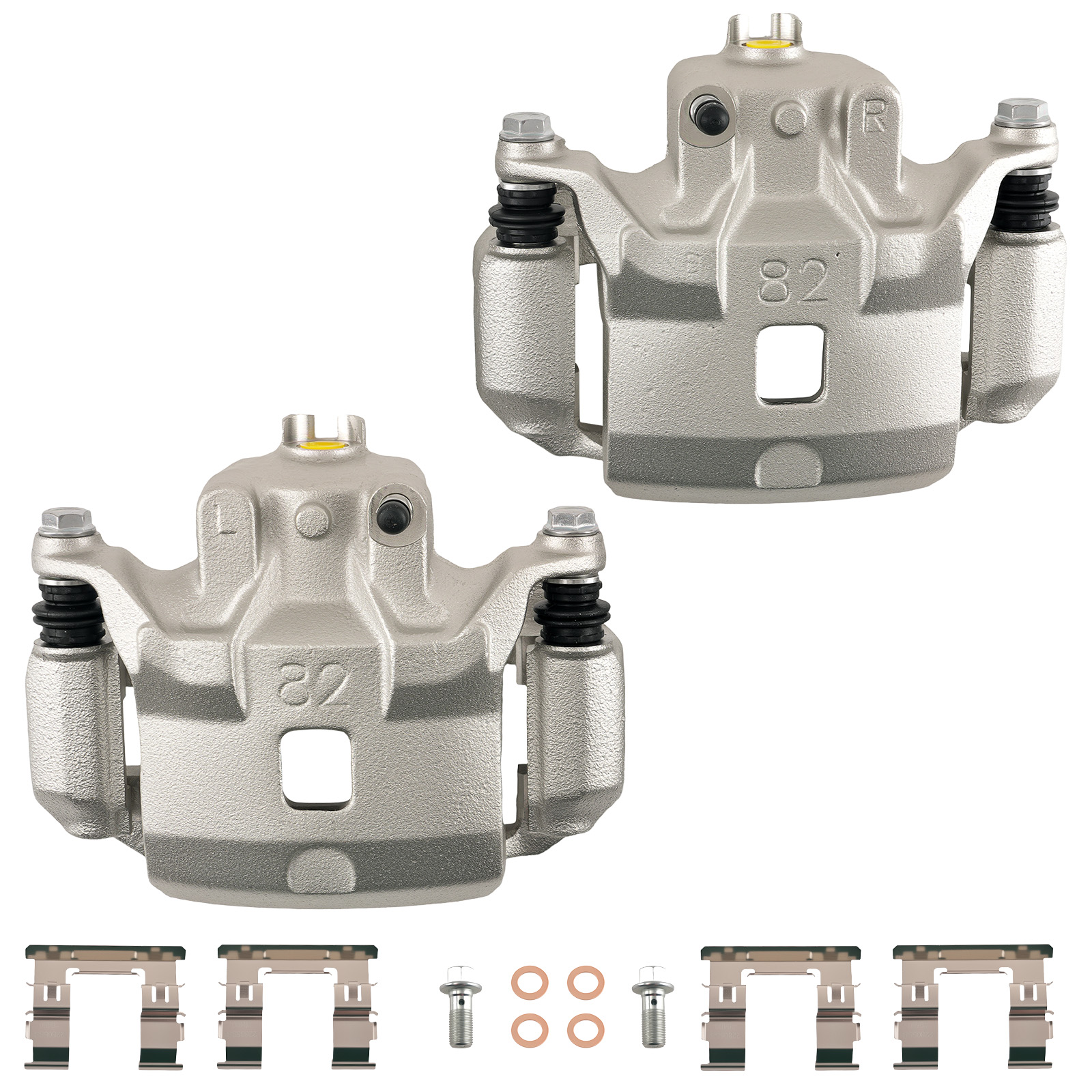 Front Left and Right Brake Calipers